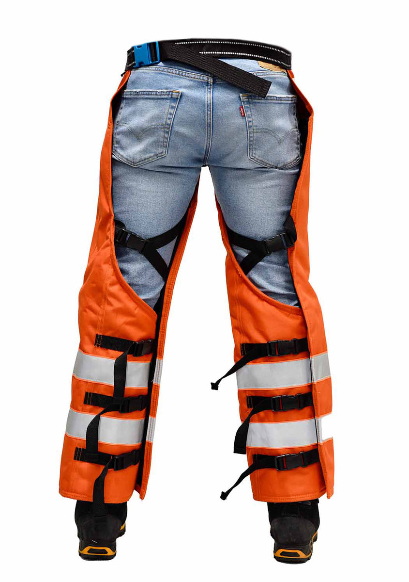 SwedePro Professional - Edition Wraparound Chaps Orange