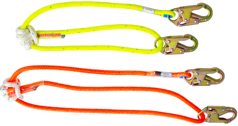 AG Double Braid Adjustable Lanyard 4' - 8'