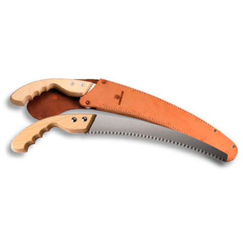 Fanno Tri Edge 13in KIT Pony Hand Saw Wooden Handle & Scabbard