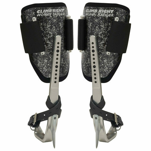 Two 5/8" Honey Badger Tree Climbing Spikes