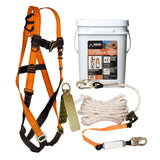 50' Roofer's Safety Bucket Kit by Malta