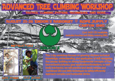 Advanced Tree Climbing Workshop by Keith Stoner & Kyle Jacobs