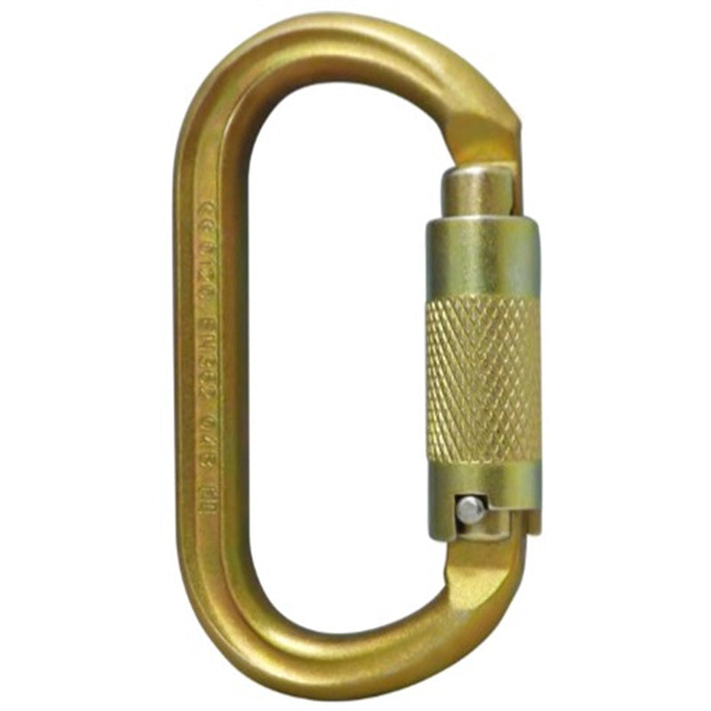ISC 40kN Steel Oval Keylock Super Safe Carabiner