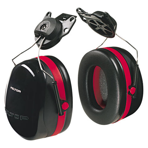 3M Peltor Optime 105 Cap-Mount Ear Muffs - NRR 27 dB - #H10P3E