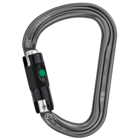 Petzl WILLIAM Asymmetrical Ball Lock Carabiner