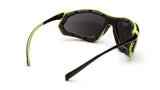 Proximity Safety Glasses Anti Fog - Black/Lime Green