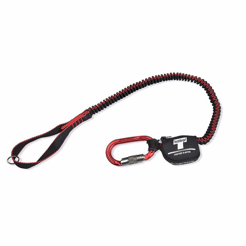 Antishock Lanyard With Carabiner