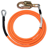 1/2in Steel Core Flip Line W/ Locking Swivel Snap