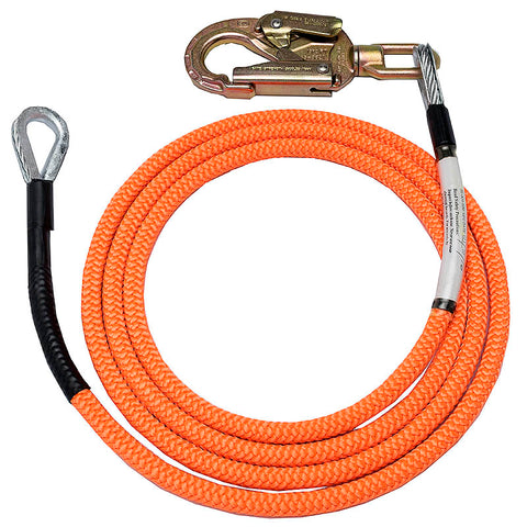 1/2in Steel Core Flip Line W/ Locking Swivel Snap